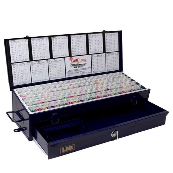 LAB:Pin Kit - Super Wedge .003 w/Drawer